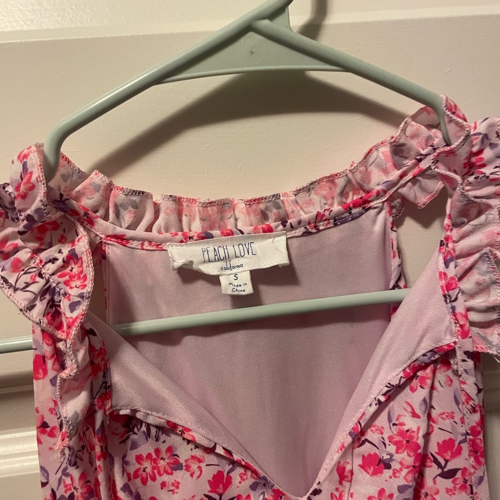 PEACH LOVE SIZE SMALL DRESS